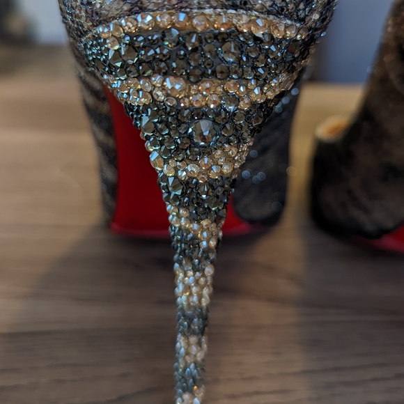 Swarovski Strass Pigalle Follies Sirene Heels - Picture 3 of 5